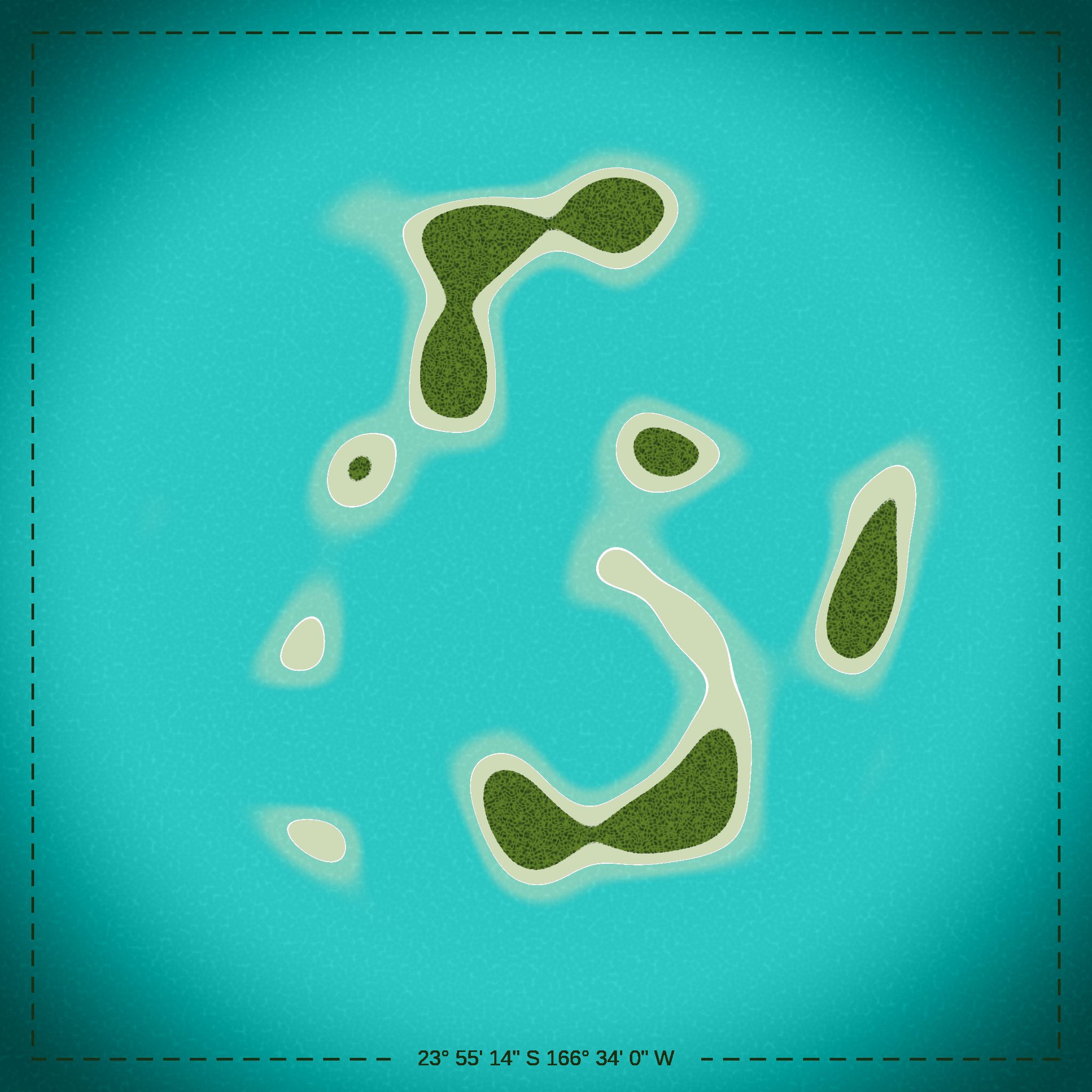 Undiscovered Archipelago #6 static token preview