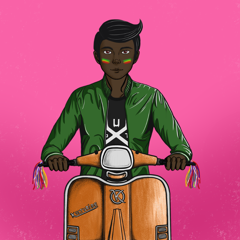 SCOOTER RIOT #25 static token preview