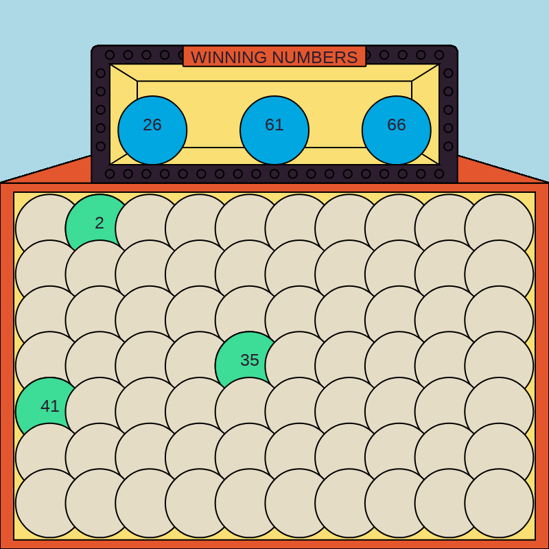 NFT Millions Lotto (01) #16 static token preview
