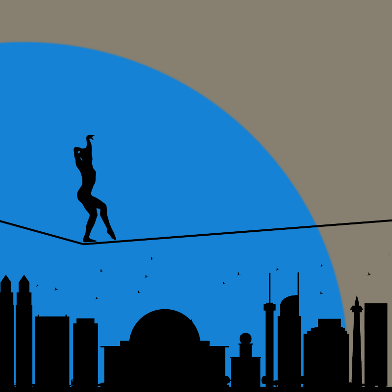 Dancing over the city #12 static token preview