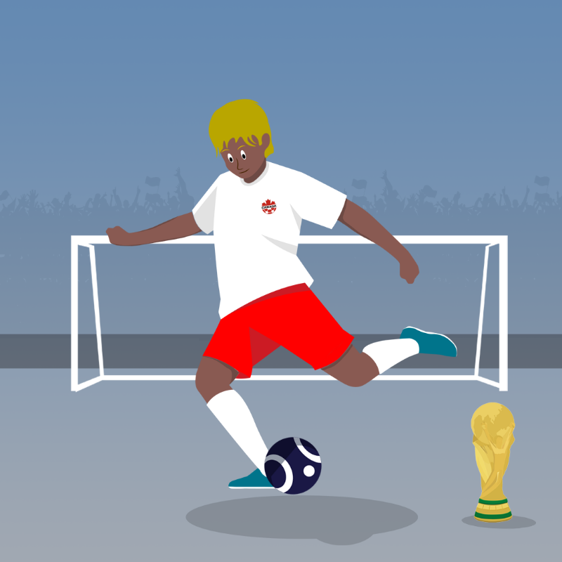 World Cup - CANADA #4 static token preview