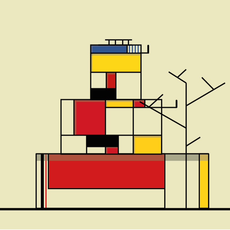 The Mondrian’s Houses #3 static token preview