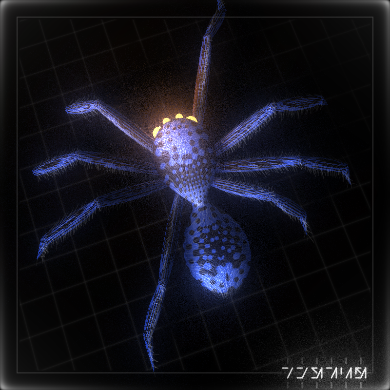 Impure Spiders #13 static token preview