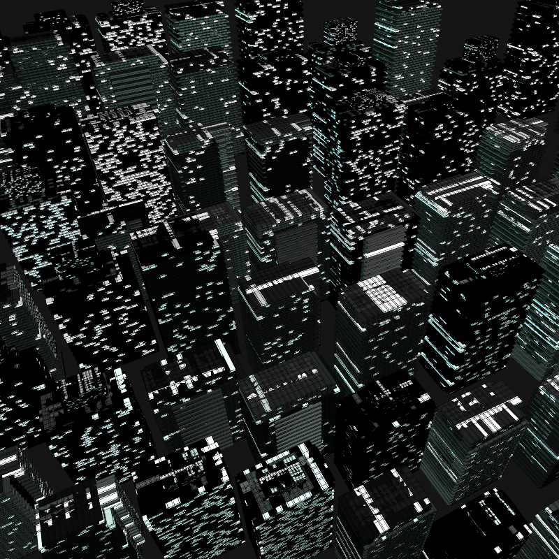 Night city glow #7 static token preview