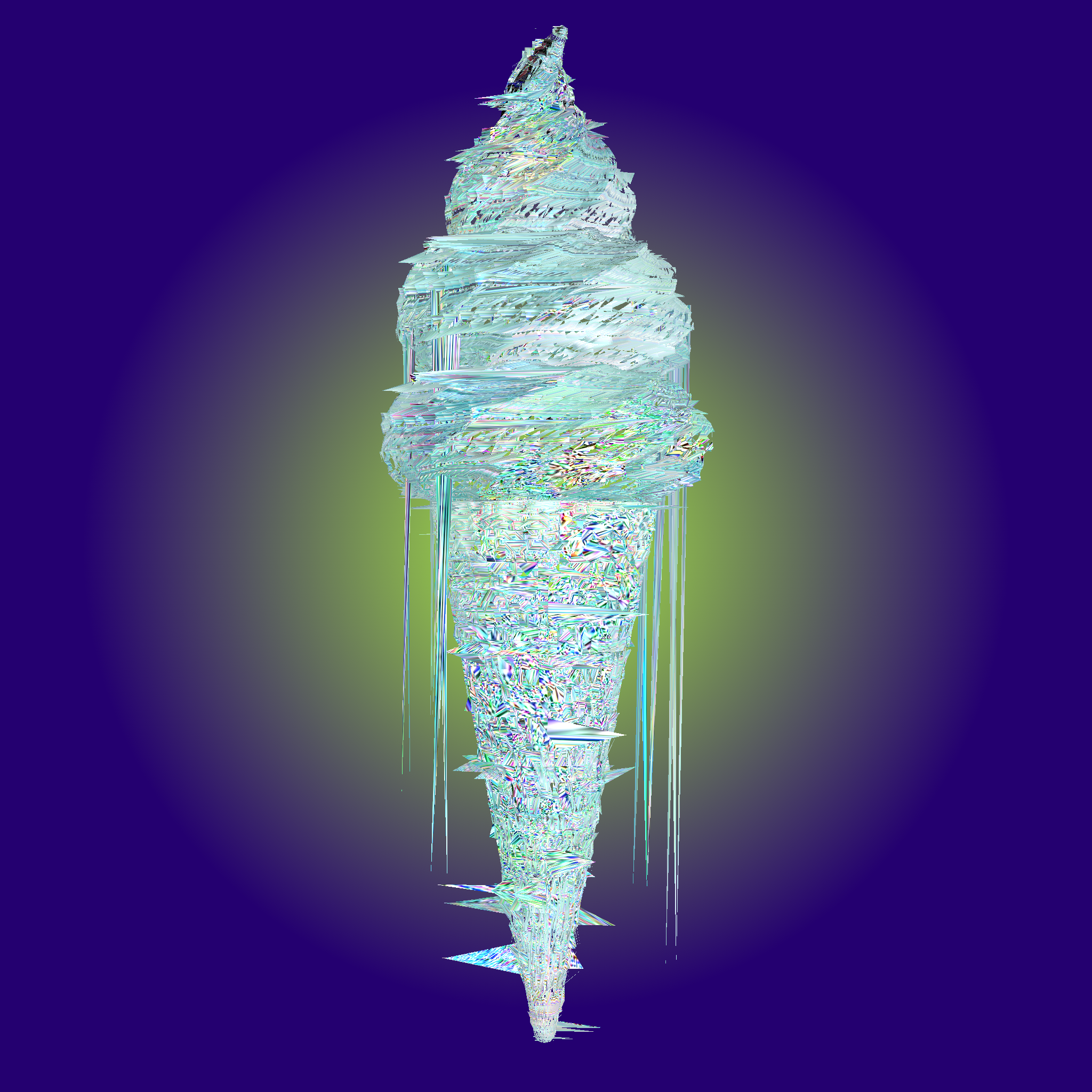 Genuary 3 🍦 Glitch Art #2 static token preview