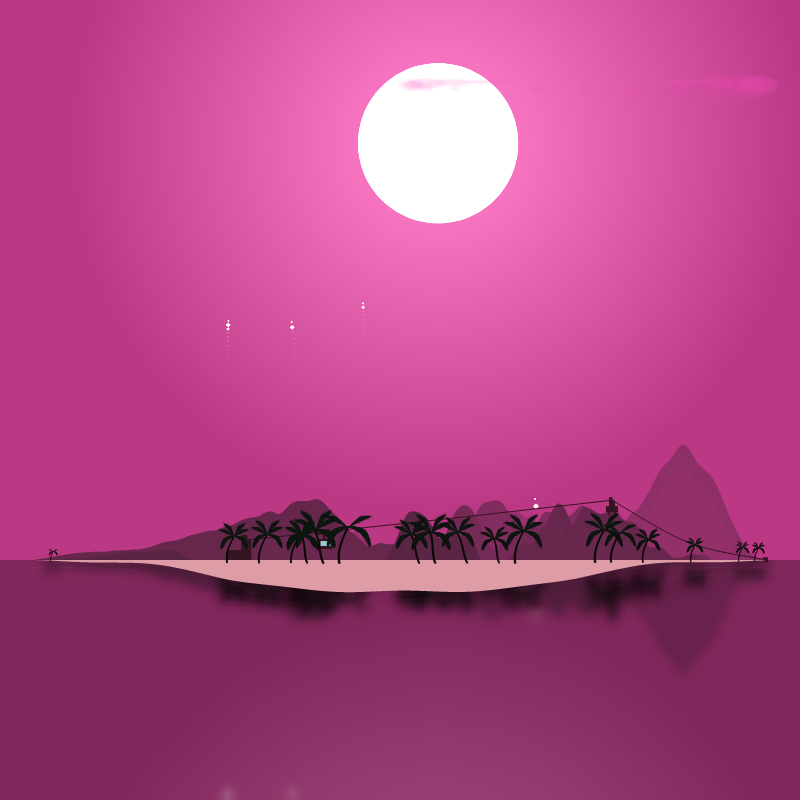 Fireworks Island #78 static token preview