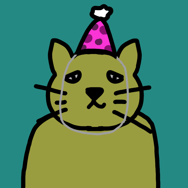 Low Effort Cats #7 static token preview