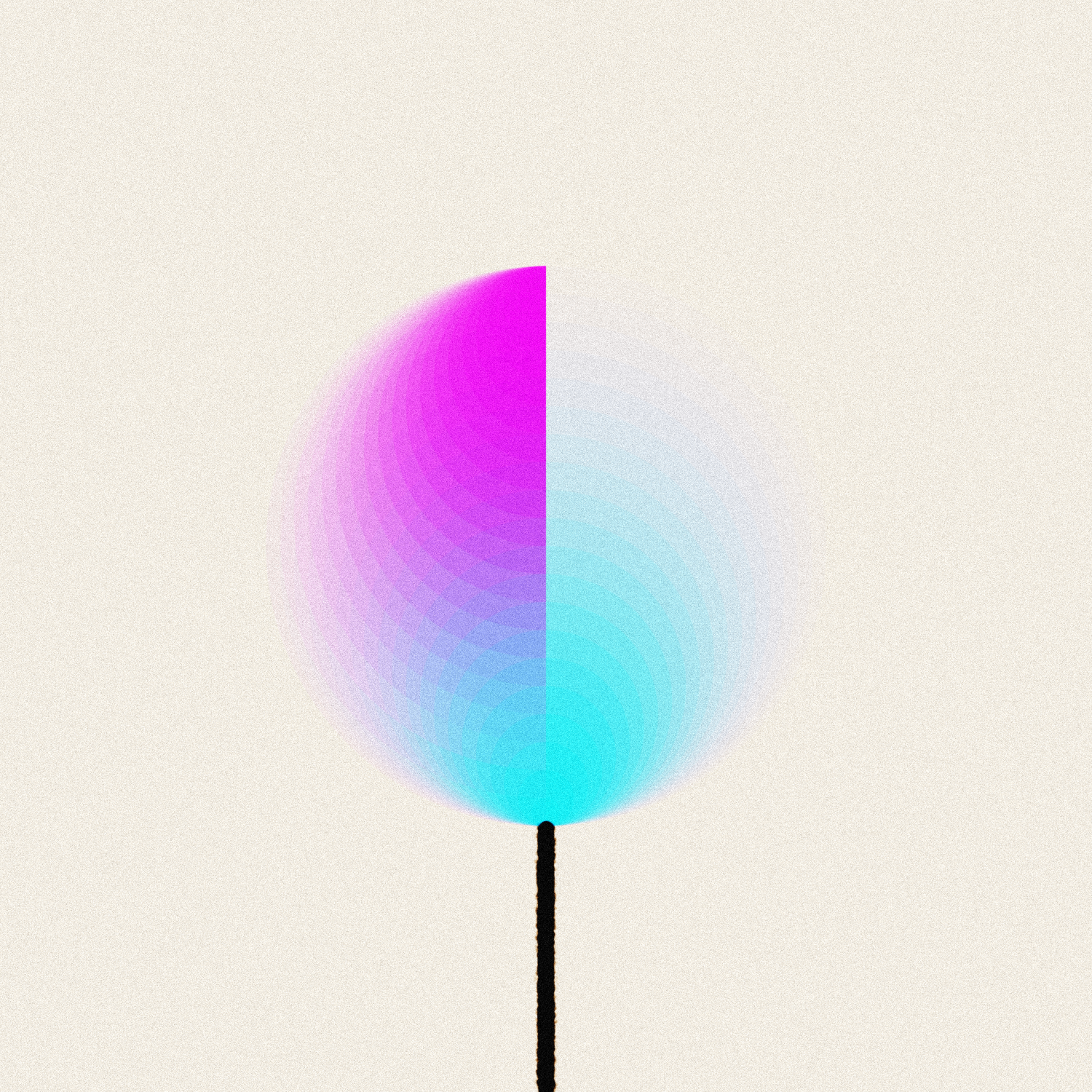 Fx(hash) Generative Birthday Candle #5 static token preview
