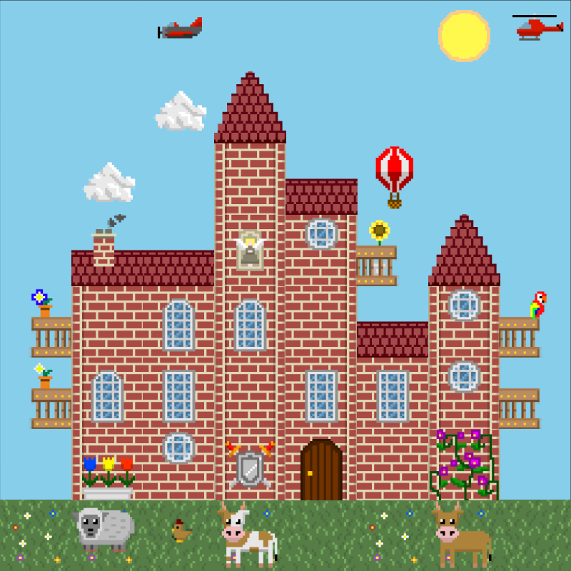 2D Mansion #16 static token preview