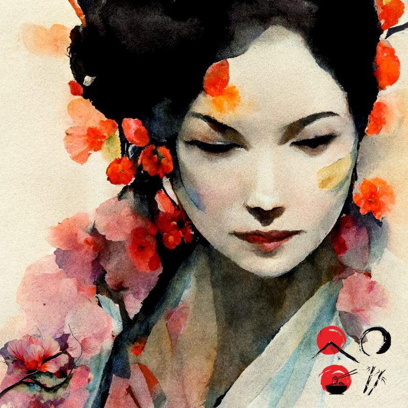 Spring Geisha #15 static token preview