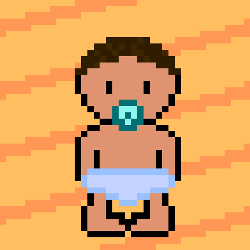 Pixel Babies #9 static token preview