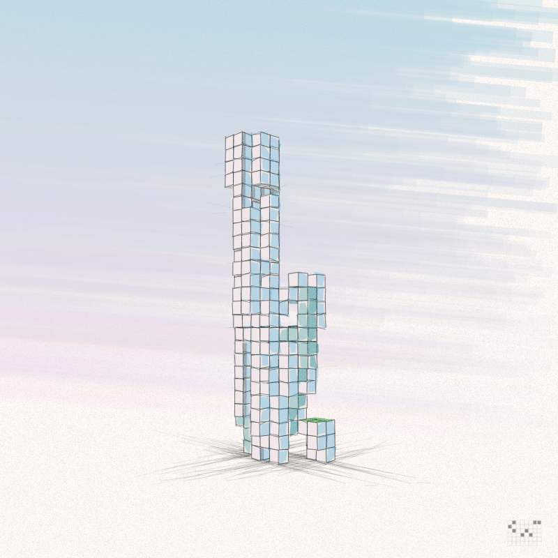 Cellular Skyscrapers #160 static token preview