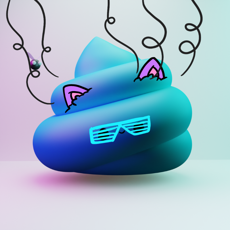 PFPoops #3 static token preview