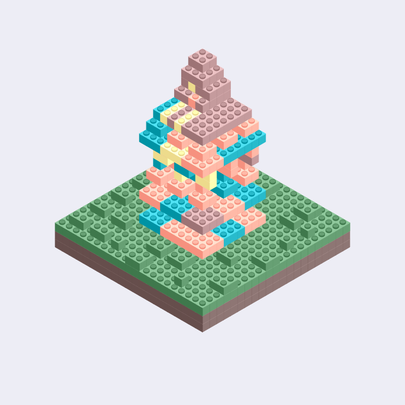 Plastic Town I #3 static token preview