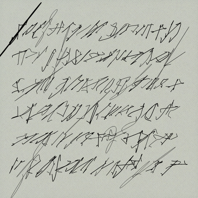 asemic #11 static token preview