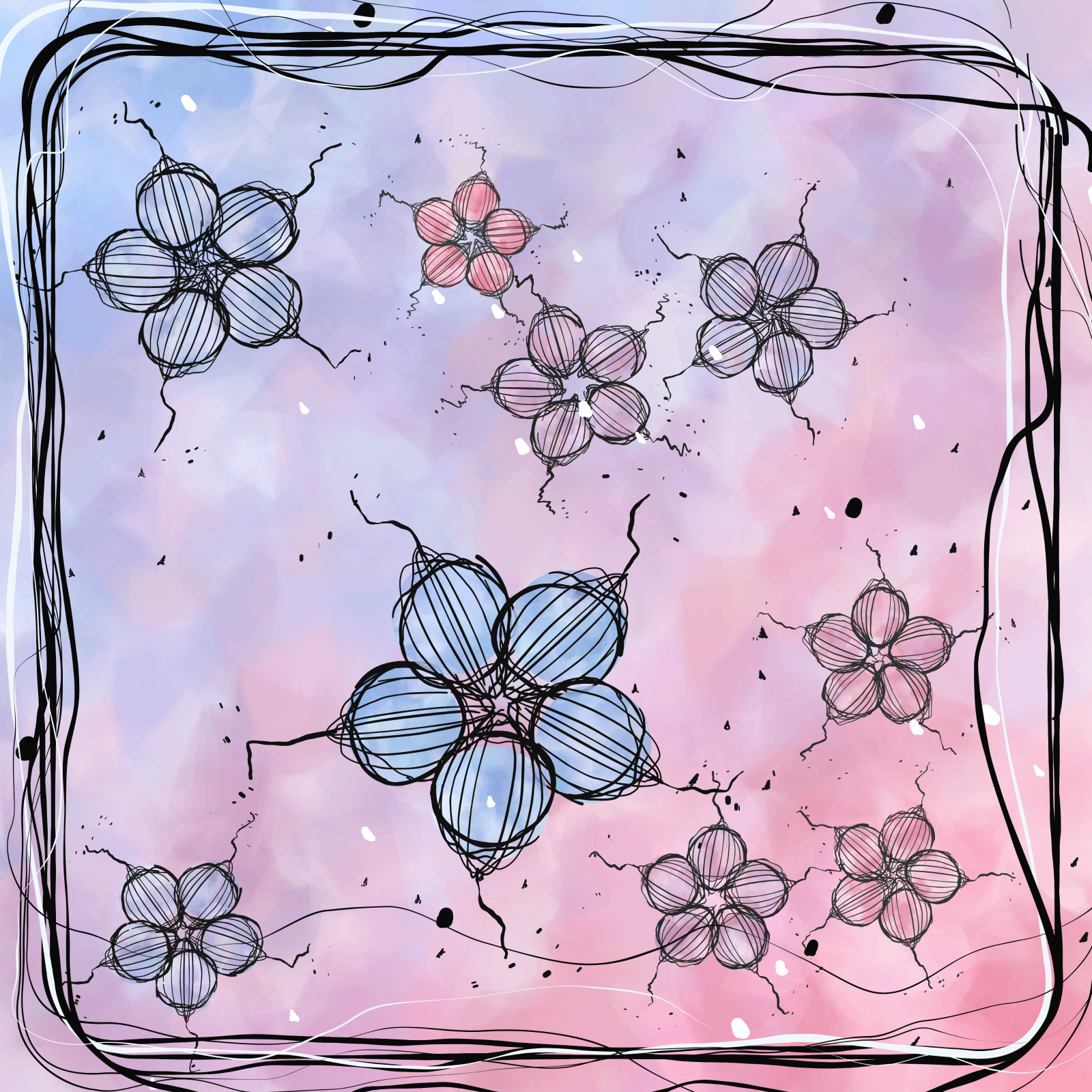 Five-Leaf-Flowers #16 static token preview