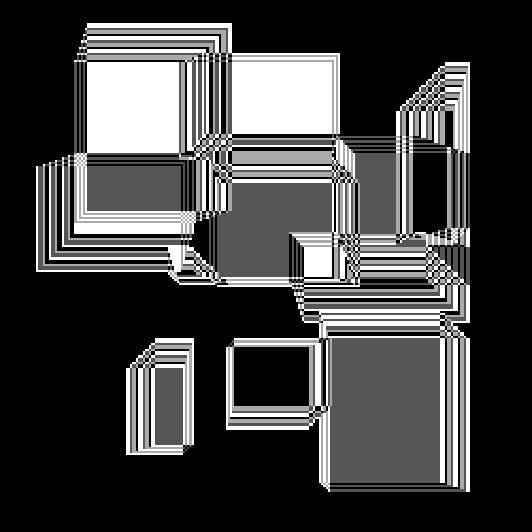 Superimposed Rectangles #3 static token preview