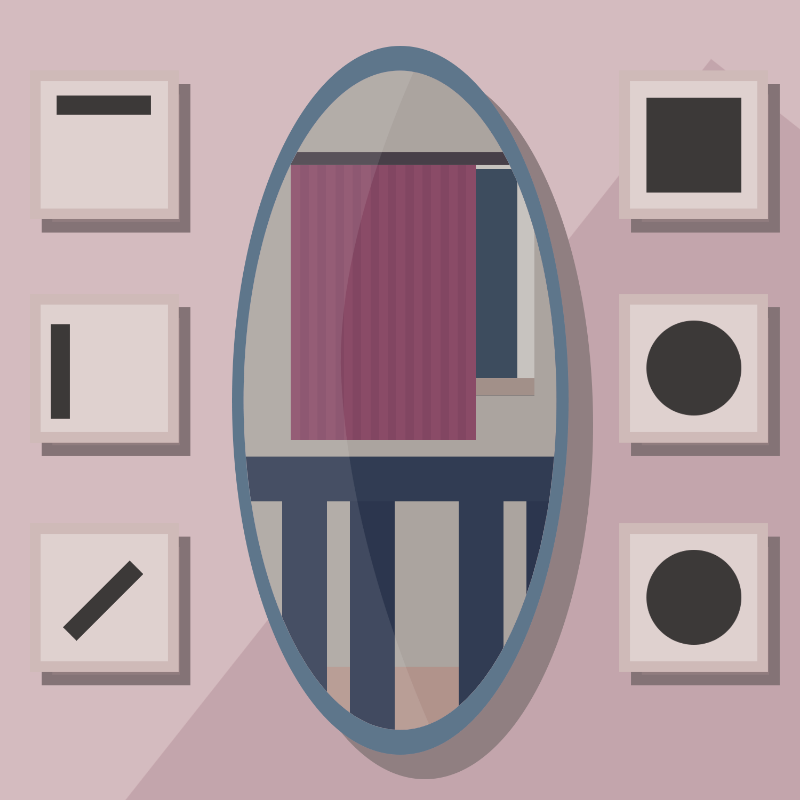 A moon in\and the mirror. #5 static token preview