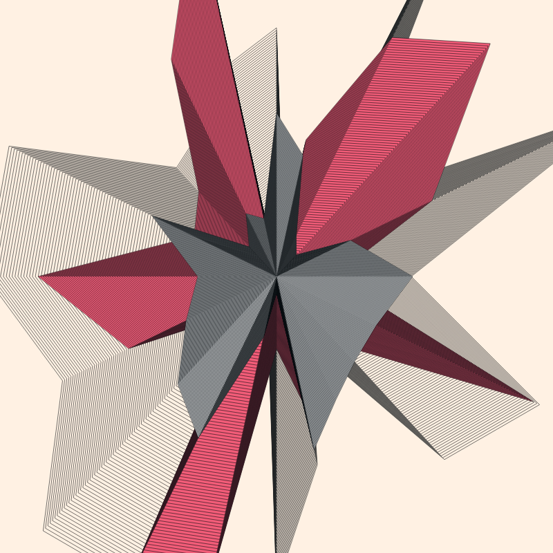 Jagged Star #12 static token preview