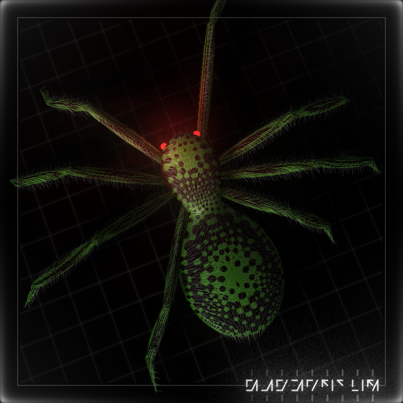 Impure Spiders #3 static token preview