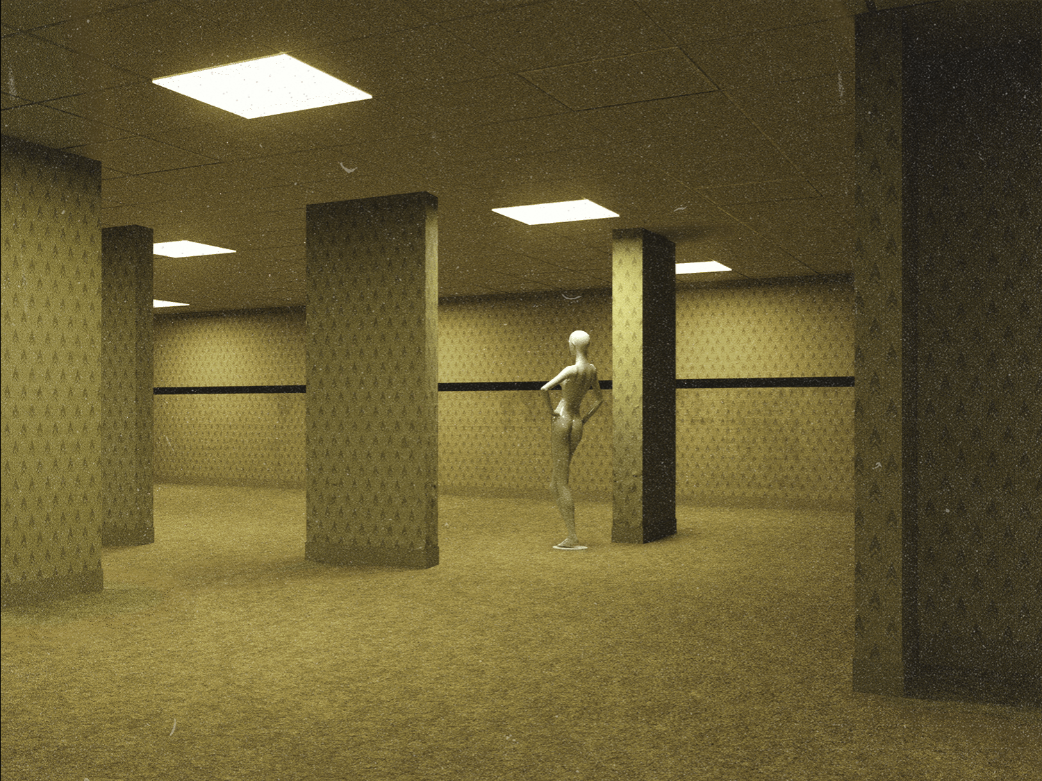 Backrooms Level 0 #12 static token preview