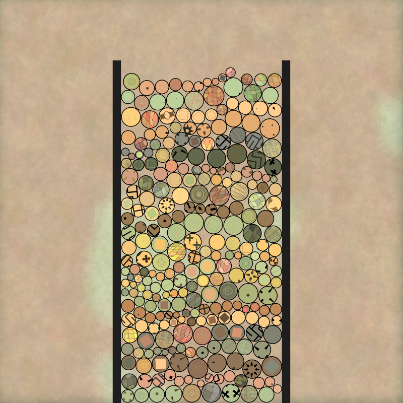 Collisions: Art plus Physics #11 static token preview