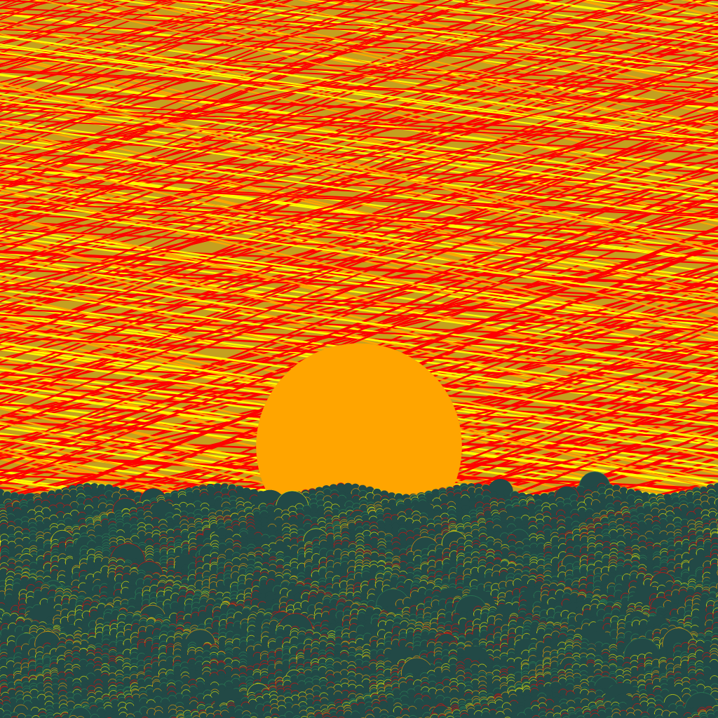 Sunset #19 static token preview