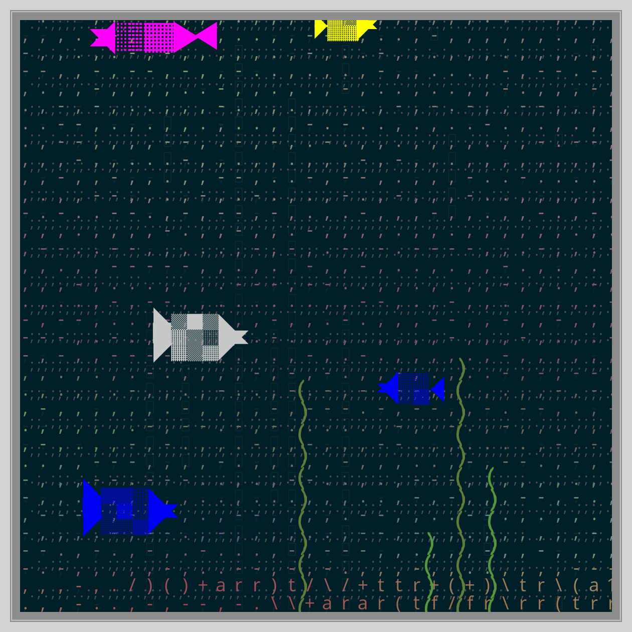 Ascii Quarium #10 static token preview