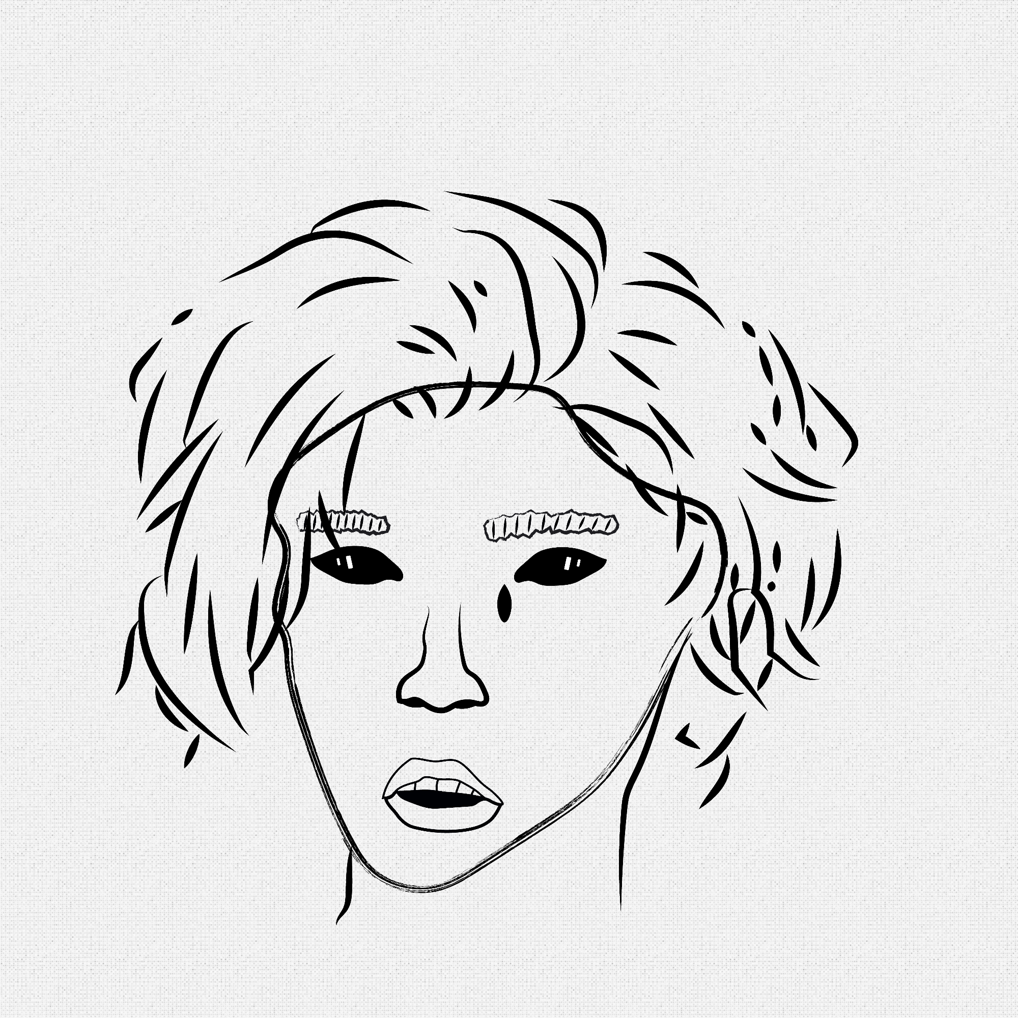 Woman Face #22 static token preview