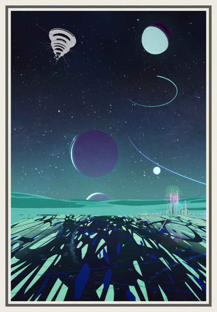 Visa to the stars #41 static token preview