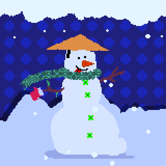 Freaky Snowman #19 static token preview