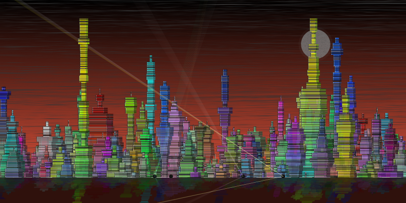 Fictional Cityscapes #10 static token preview