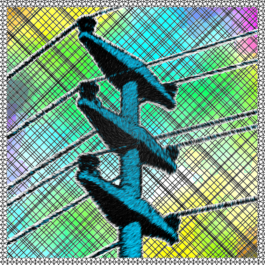 Lines in the Sky with Diamonds #9 static token preview