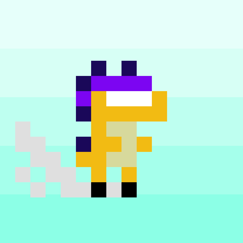 Coded Tiny Dinos #283 static token preview