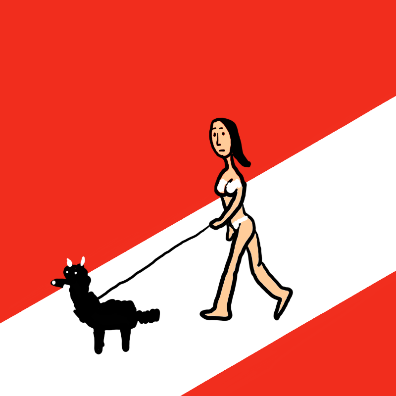 wALKING A DOG #18 static token preview