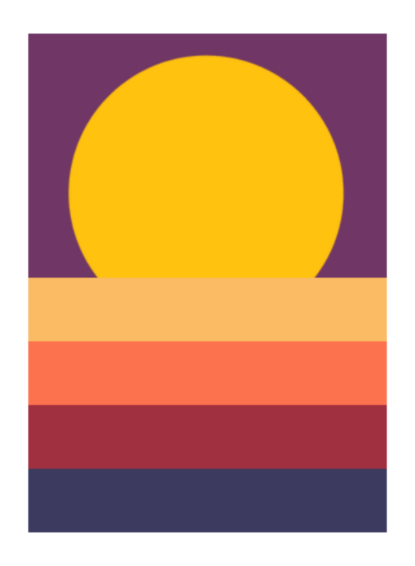Sunsets #14 static token preview