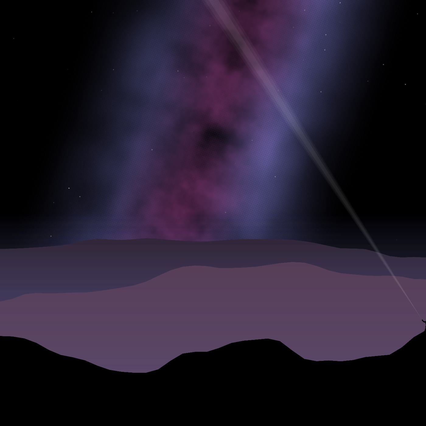 Mountain Sky #24 static token preview