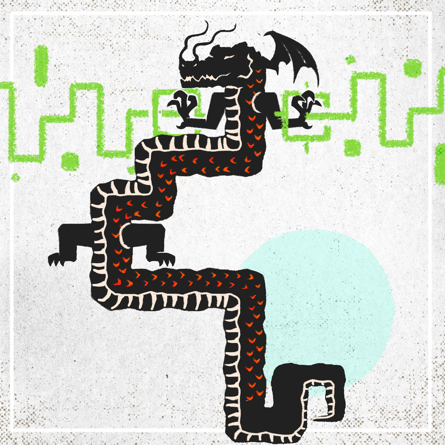 Wyverns are real! #17 static token preview