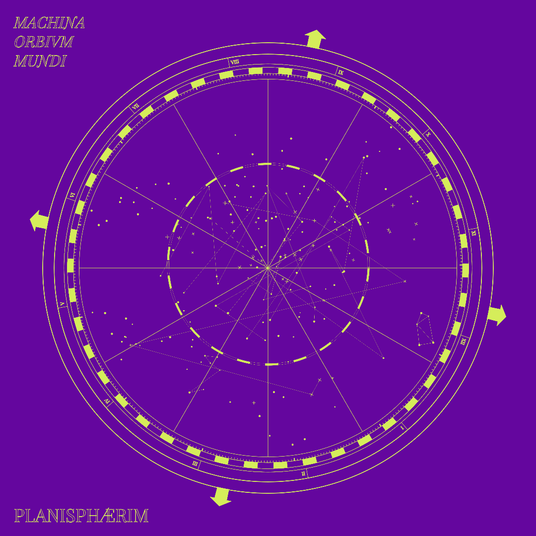 A Fictional Map Of Constellations #4 static token preview