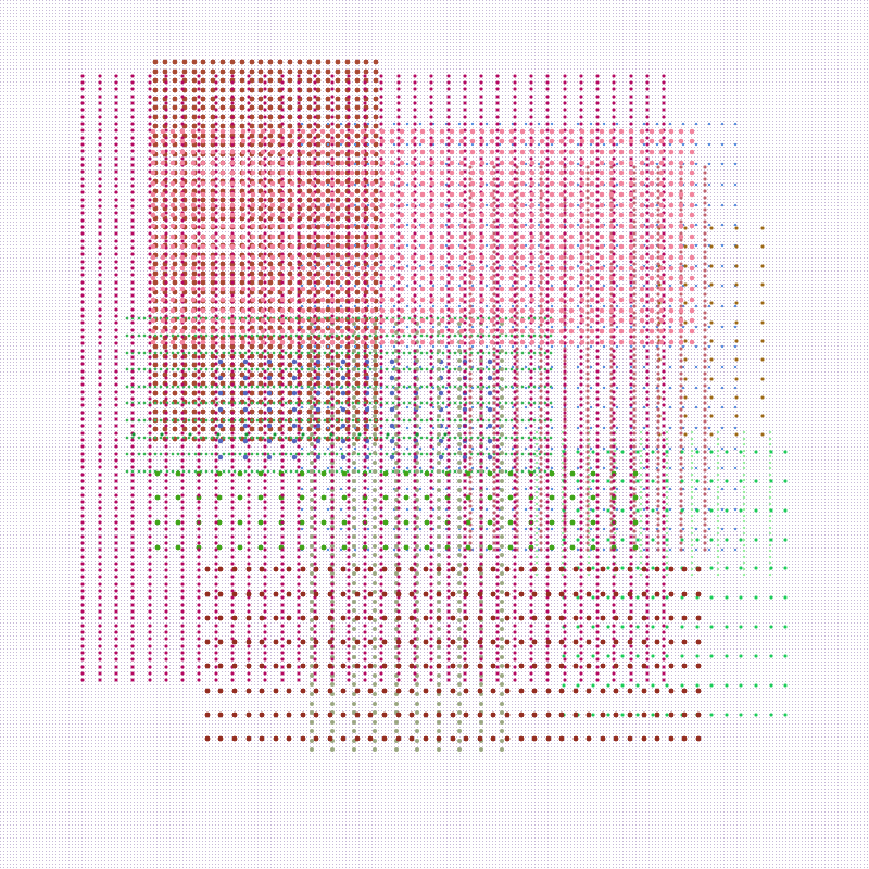 pointillist patchwork #10 static token preview