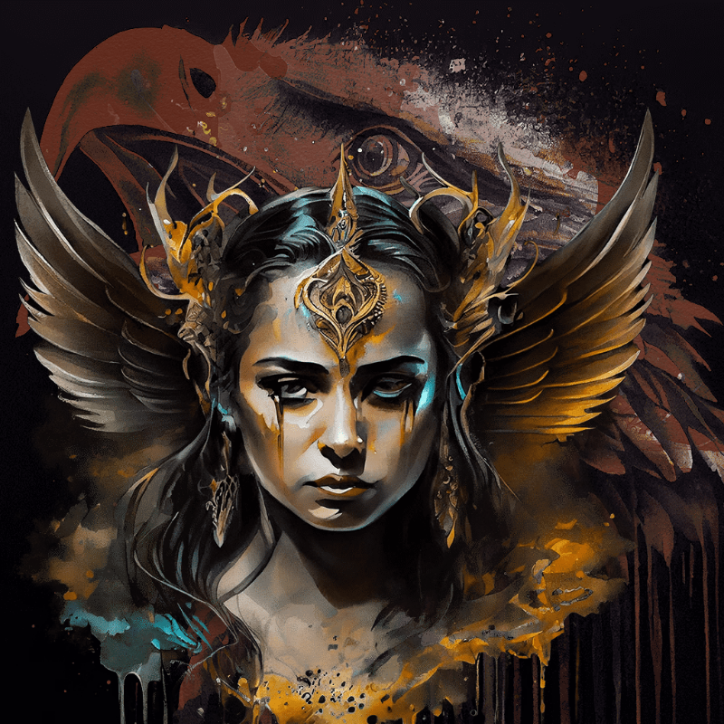 Hera and Eagle #3 static token preview