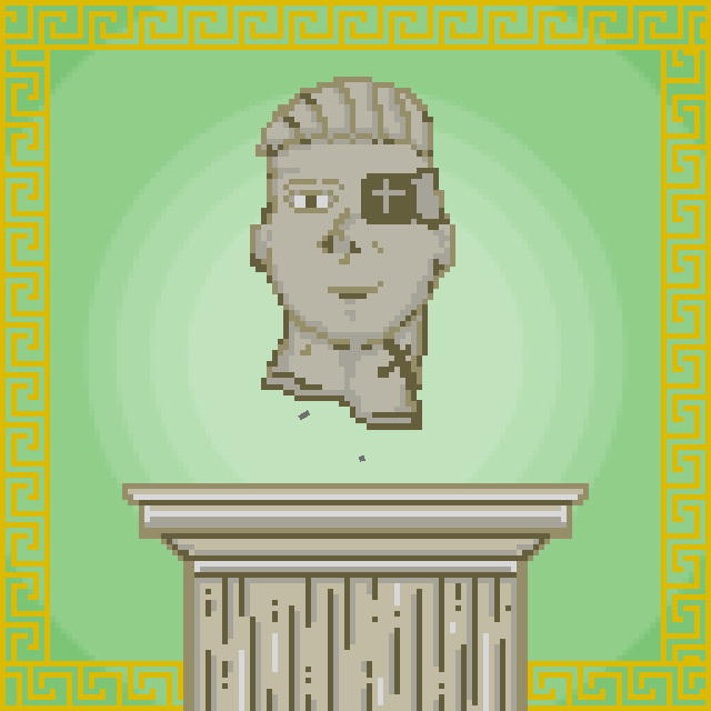 Stone Headz #15 static token preview