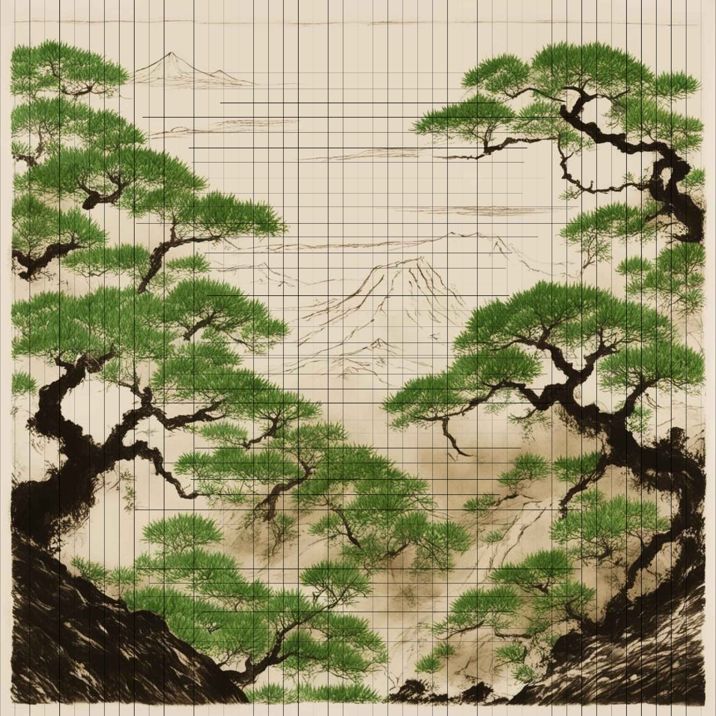 Japanese Trees #2 static token preview