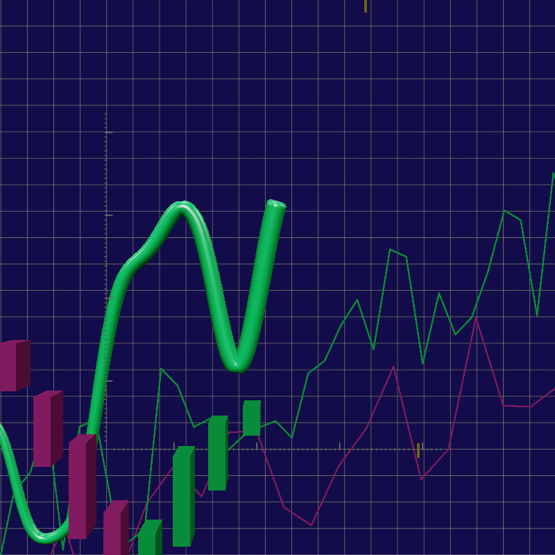 Line Go Up #2 static token preview