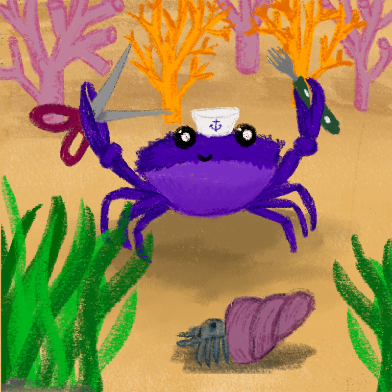 Silly Crab #51 static token preview