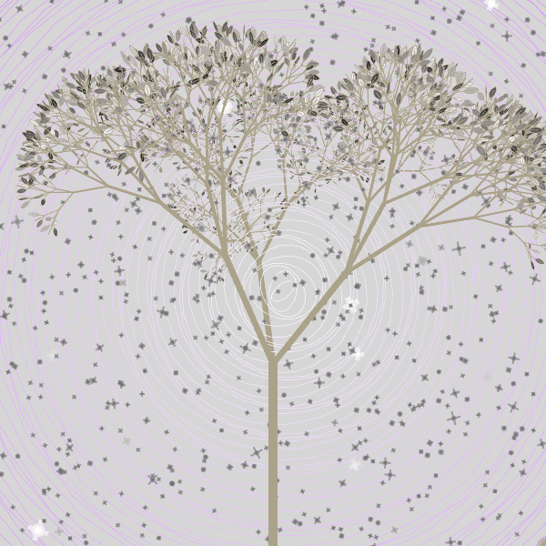Tree in the Blizzard 雪中樹 #7 static token preview
