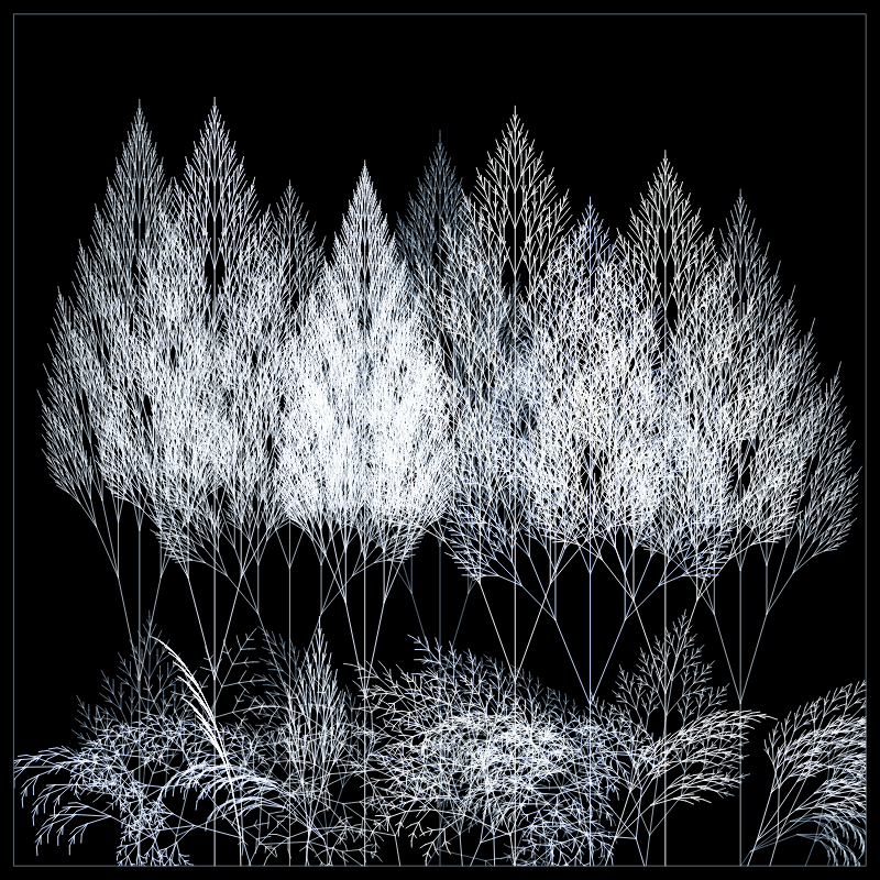 Fractal Forest #9 static token preview