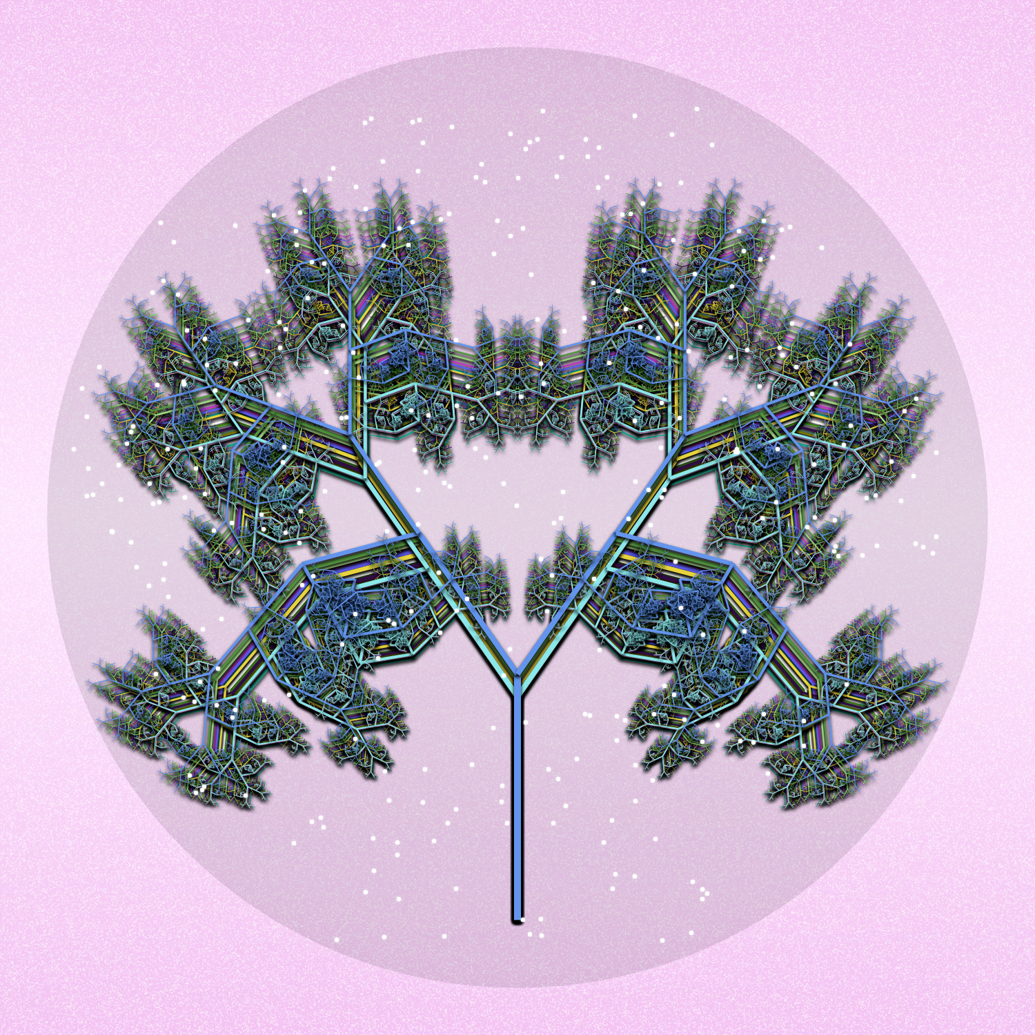 Futuristic Trees #9 static token preview