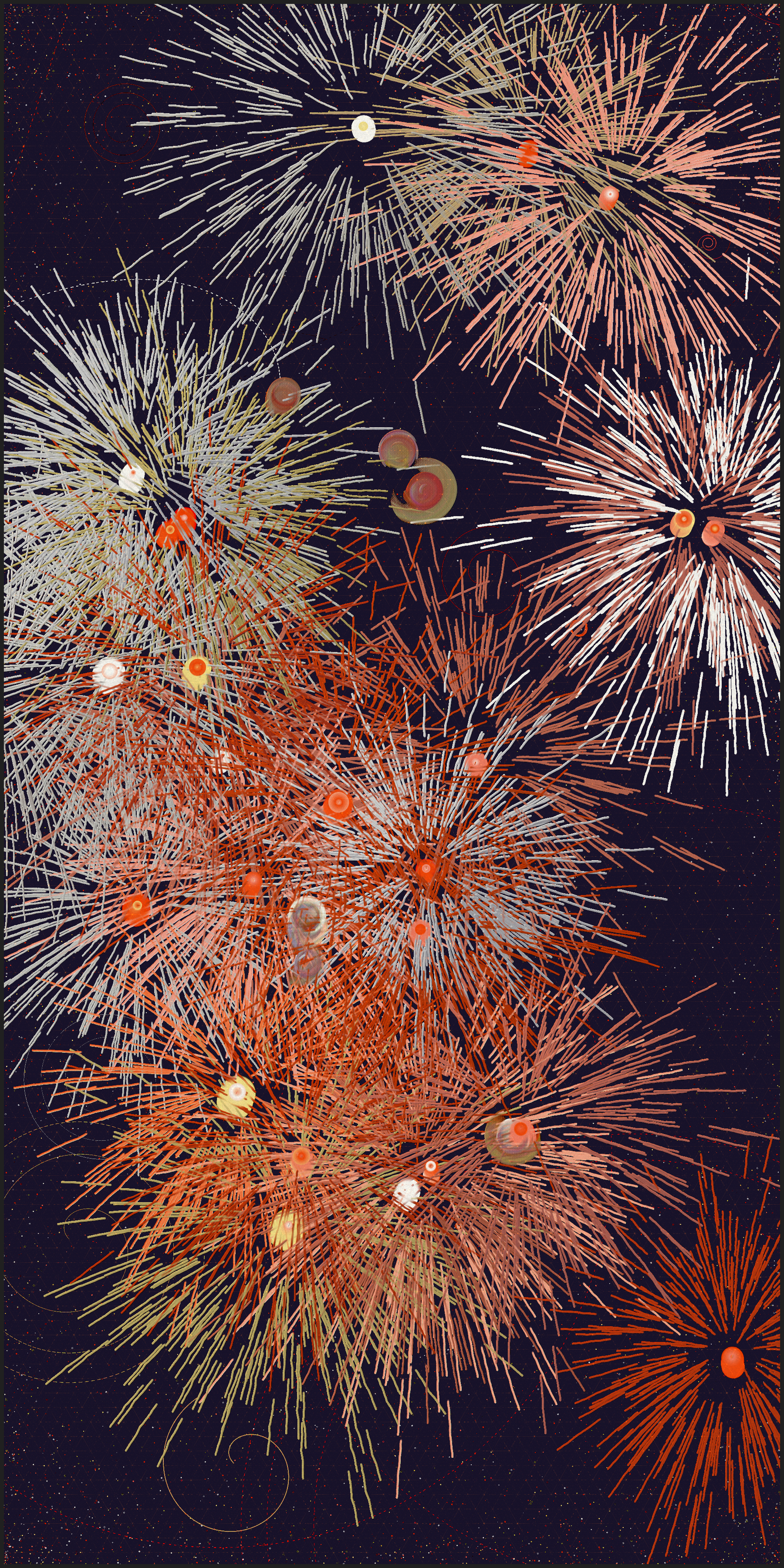 真夏の花火　Fireworks in Midsummer #12 static token preview