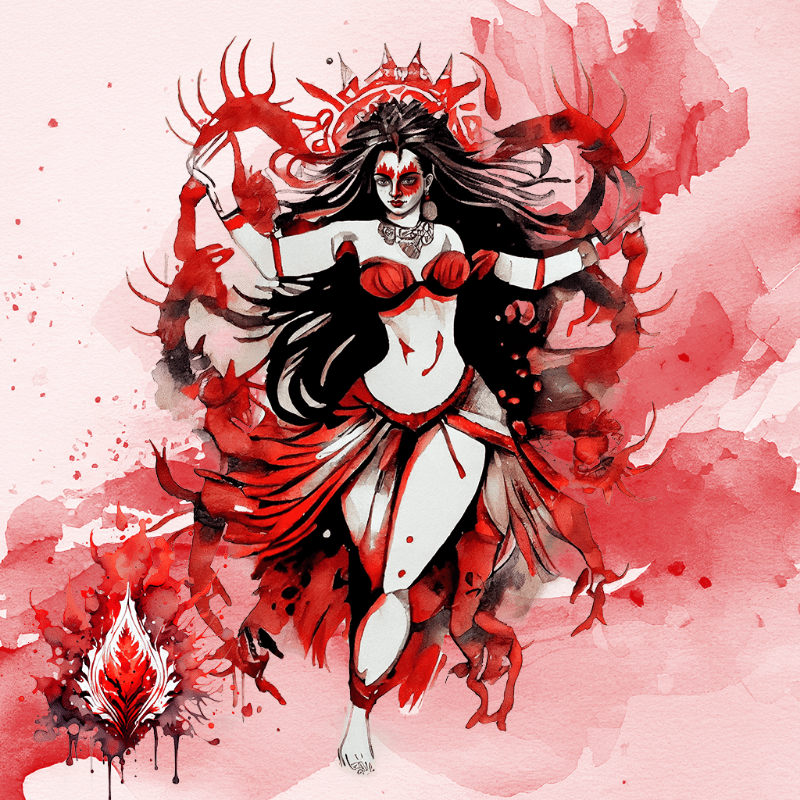 Shakti in Red #1 static token preview